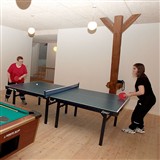 Bordtennisbord med tilbehør